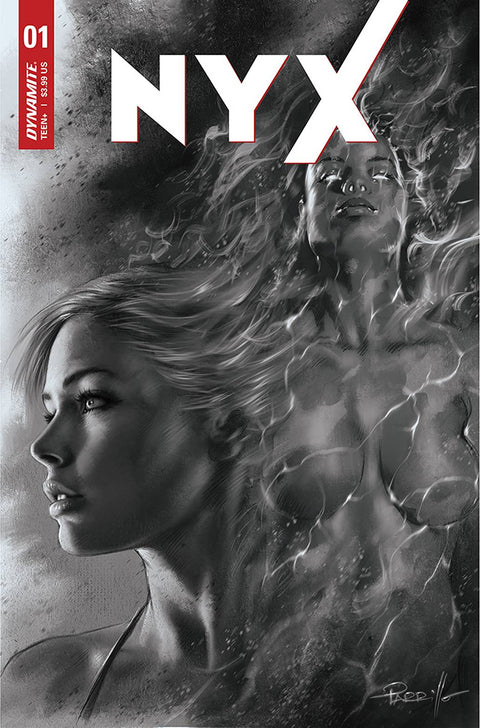 Nyx (Dynamite Entertainment) #1I 30 Copy Incentive Parrillo B&w
