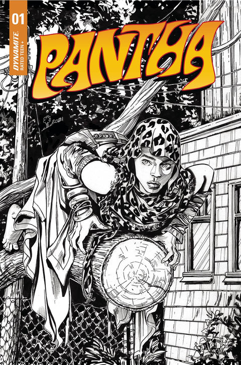 Pantha, Vol. 2 (Dynamite Entertainment) #1G 1:10 Copy Pianta B&w