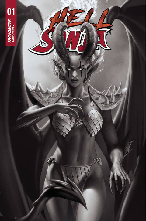 Hell Sonja #1H Cvr H 20 Copy Incentive Yoon B&w