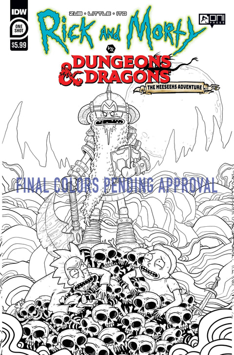 Rick & Morty Vs Dungeons & Dragons Meeseeks #1A