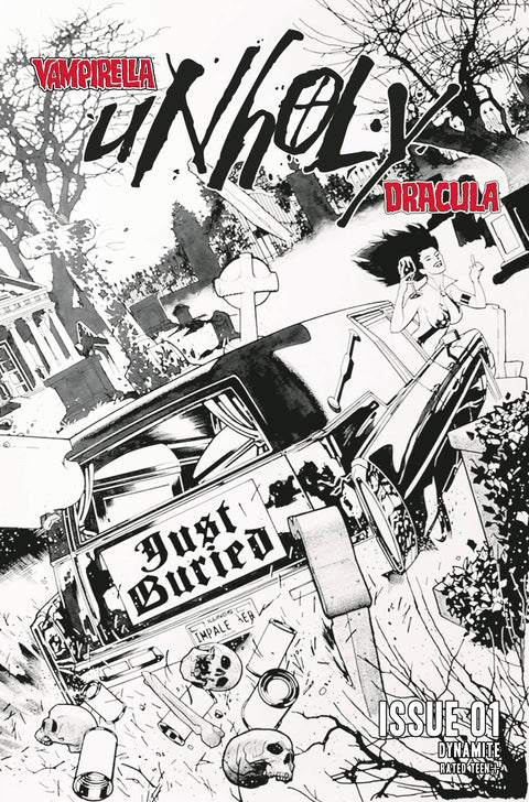 Vampirella / Dracula: Unholy #1ZB 1:25 Hildebrant