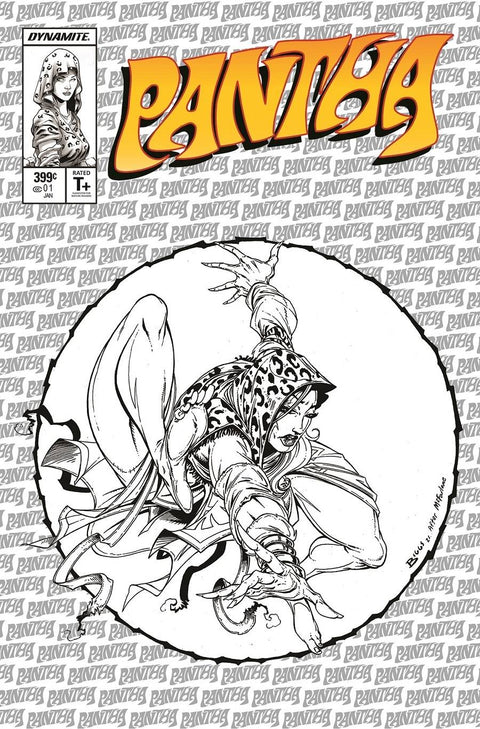 Pantha, Vol. 2 (Dynamite Entertainment) #1T 1:11 McFarlane Homage