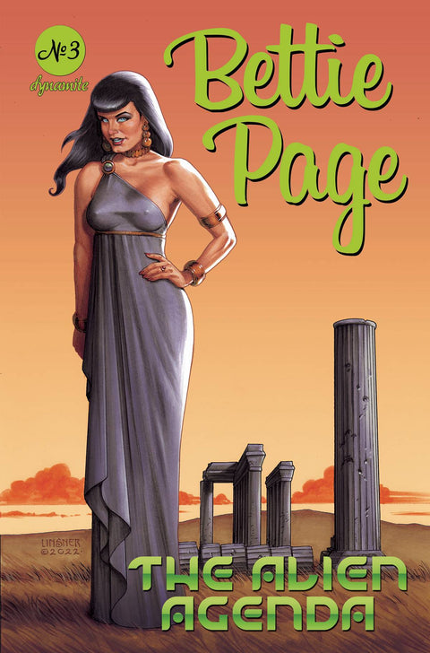 Bettie Page: The Alien Agenda Linsner