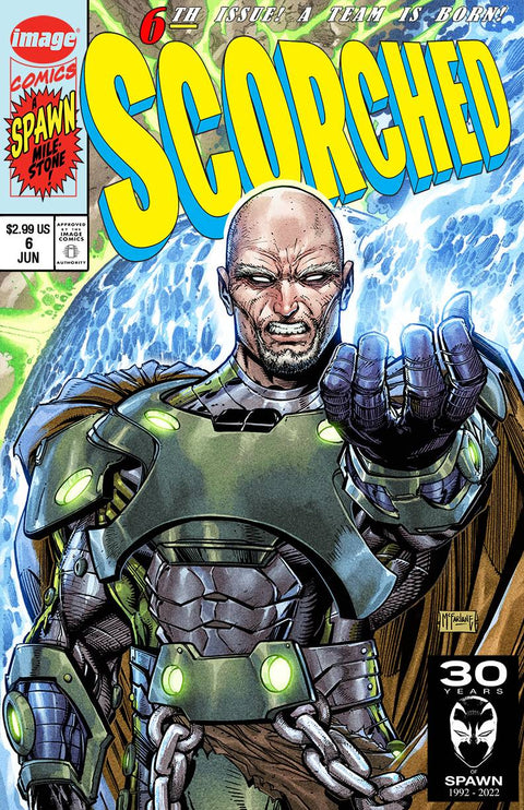 The Scorched Blank Sketch Cover