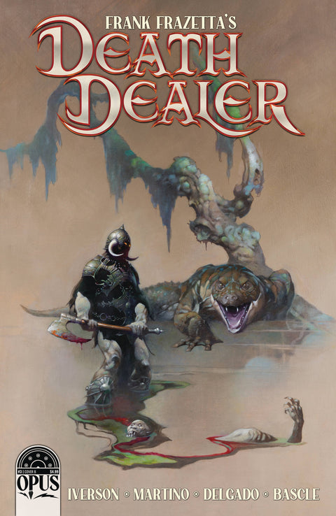 Frank Frazetta's Death Dealer (Opus) Frank Frazetta Cover