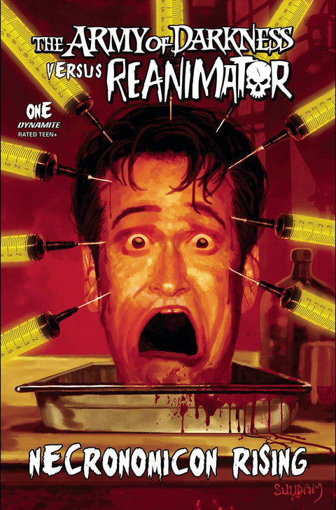 The Army of Darkness vs. Reanimator: Necronomicon Rising Arthur Suydam Variant