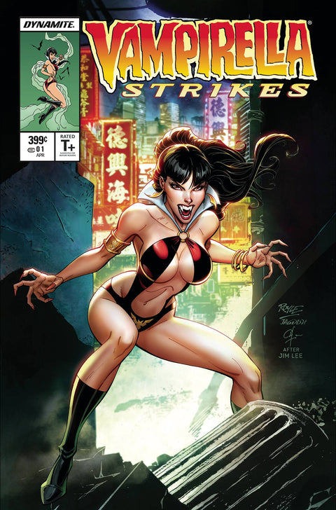 Vampirella Strikes, Vol. 3 FOC Bonus Jim Lee Homage