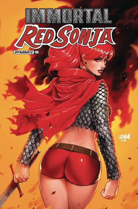 Immortal Red Sonja Regular David Nakayama Cover