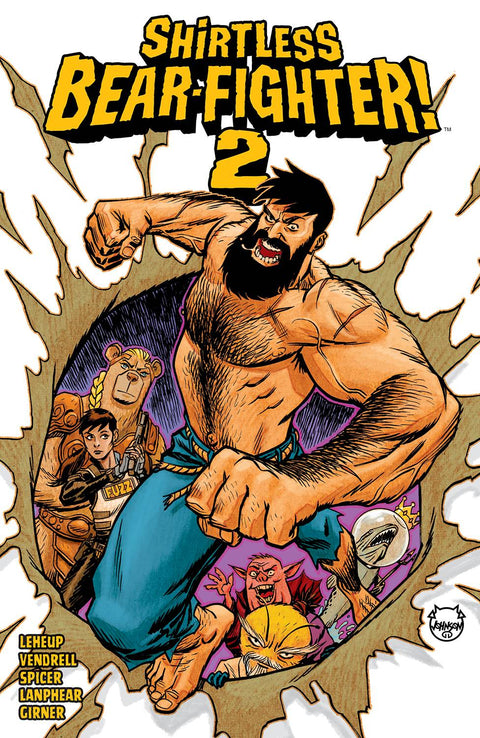 Shirtless Bear-Fighter 2 #TP