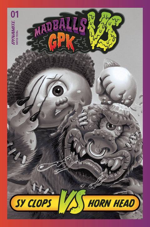 Madballs vs. Garbage Pail Kids #1M 1:10 FOC Trading Card