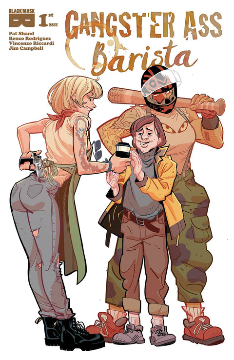 Gangster Ass Barista (Black Mask Studios) Regular Cramb & Hughes Cover