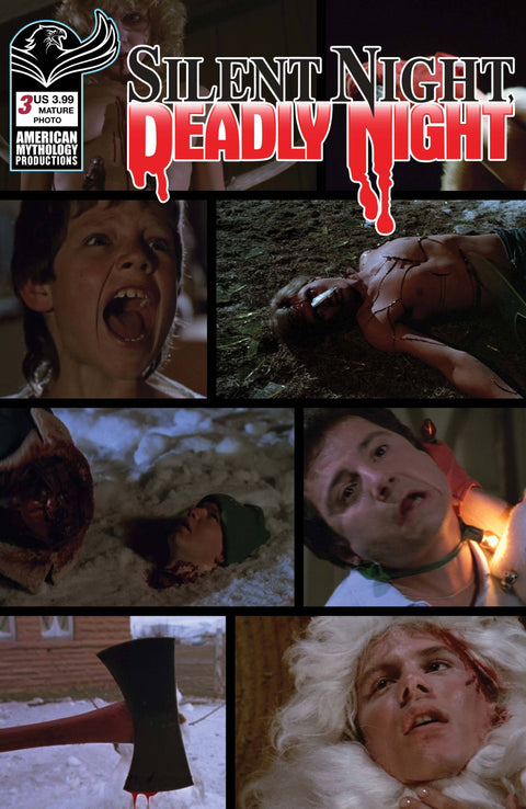Silent Night, Deadly Night 3C Comic Puis Calzada Variant American Mythology 2023