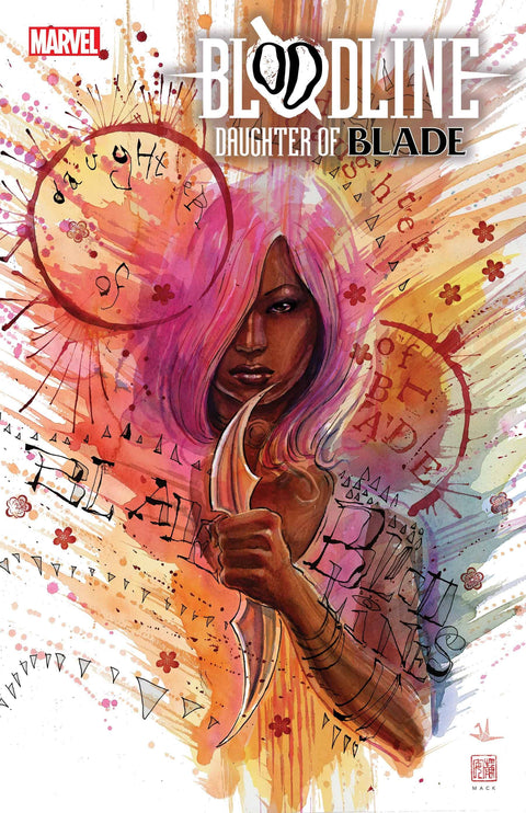 Bloodline: Daughter of Blade 4D Comic 1:25 David Mack Variant Marvel Comics 2023