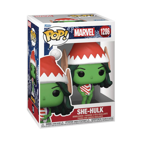 POP MARVEL HOLIDAY- SHE-HULK VIN FIG Toy Funko 2023