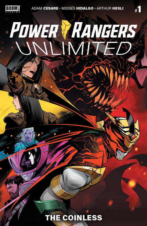 Power Rangers Unlimited: The Coinless 1A Dan Mora Regular Boom! Studios 2023