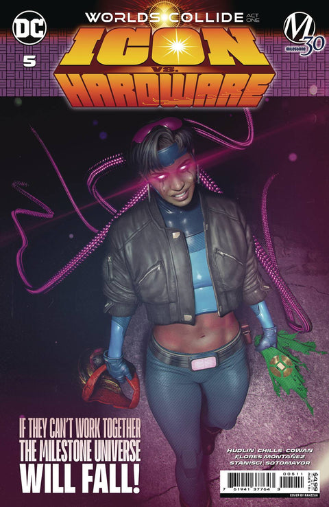 Icon vs. Hardware 5A Comic Rahzzah DC Comics 2023