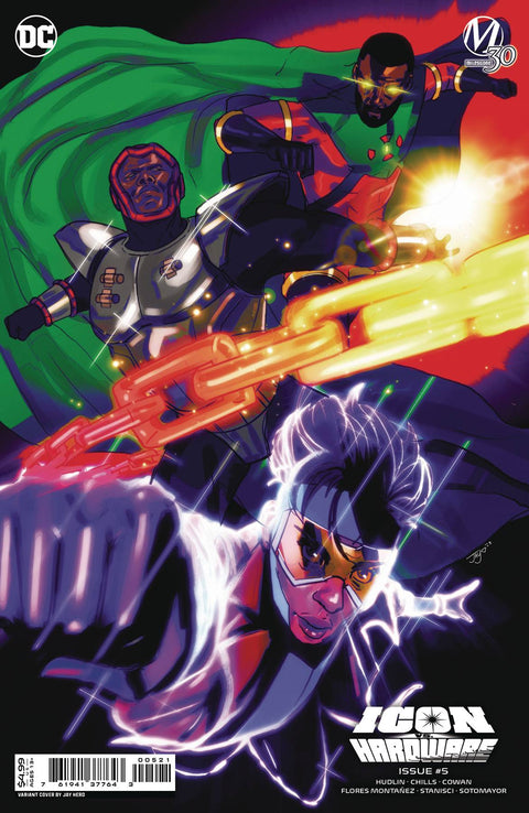 Icon vs. Hardware 5B Comic Jay Hero Variant DC Comics 2023