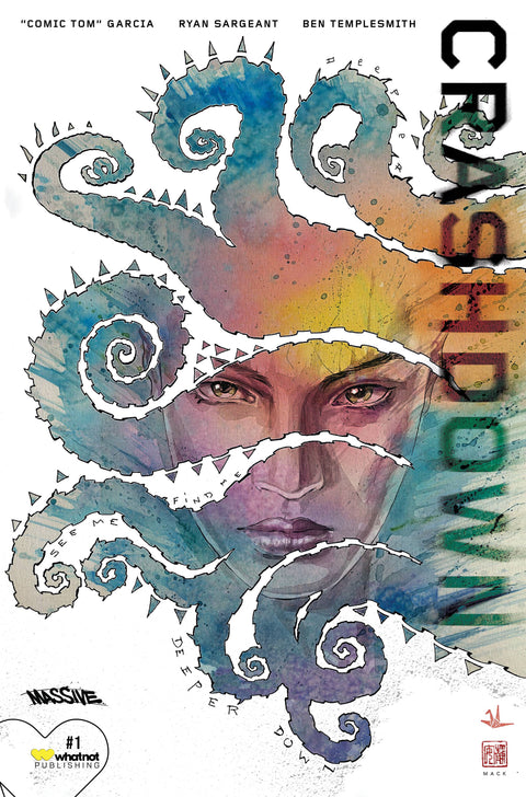 Crashdown 1B Comic David Mack Variant WhatNot Publishing 2024