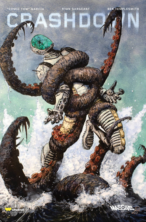 Crashdown 1D Comic Johnny Desjardins Variant WhatNot Publishing 2024