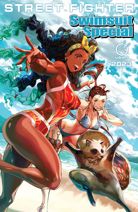 2023 Street Fighter Swimsuit Special 1D Comic Cvr D 5 Copy Incentive Udon Comics 2023