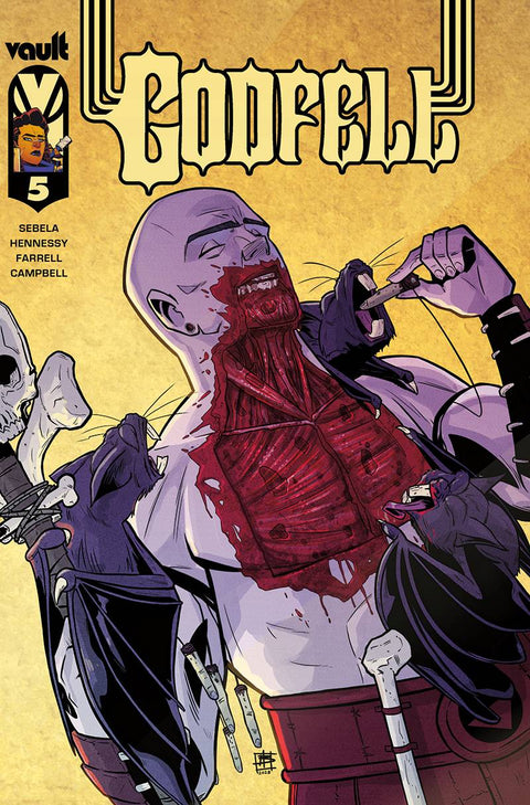 Godfell 5A Comic Ben Hennessy Vault Comics 2023