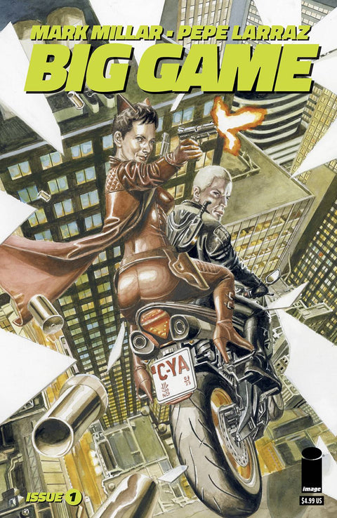 Big Game (Image Comics) 1C Comic Pepe Larraz Forbidden Variant Image Comics 2023