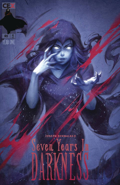 Seven Years In Darkness 4C Comic 1:10 Shanti 'Osred' Red Variant CEX Publishing 2023