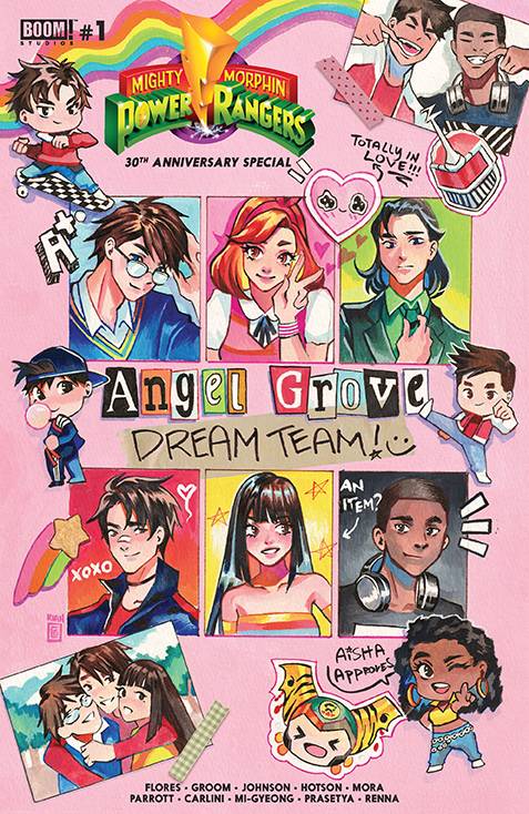 Mighty Morphin Power Rangers: 30th Anniversary Special 1B Comic Rian Gonzales Variant Boom! Studios 2023