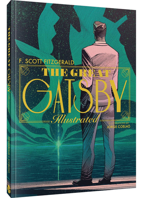 The Great Gatsby - An Illustrated Novel T Trade Paperback Clover Press 2024