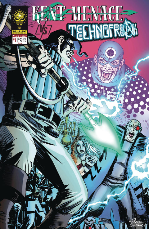 Kent Menace Vs Tecnhofreak 1 Comic Brilliant Enterprise 2023