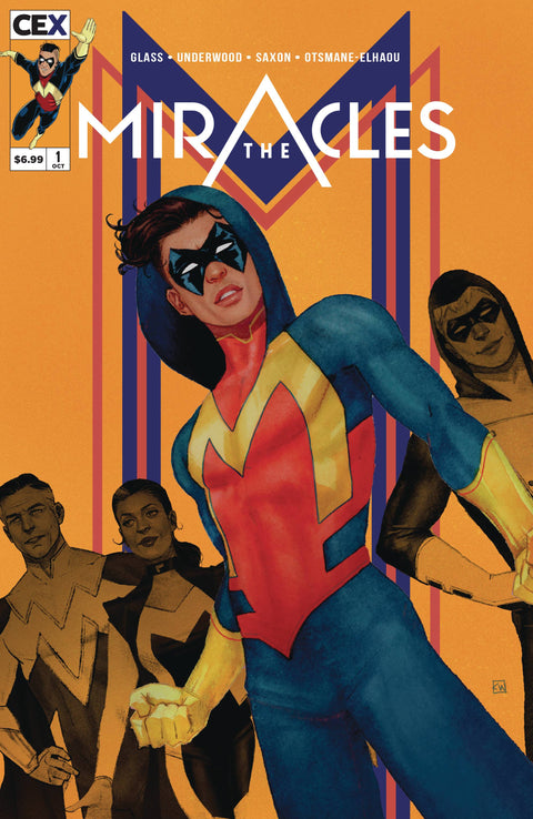 The Miracles 1C Comic Kevin Wada Variant CEX Publishing 2023