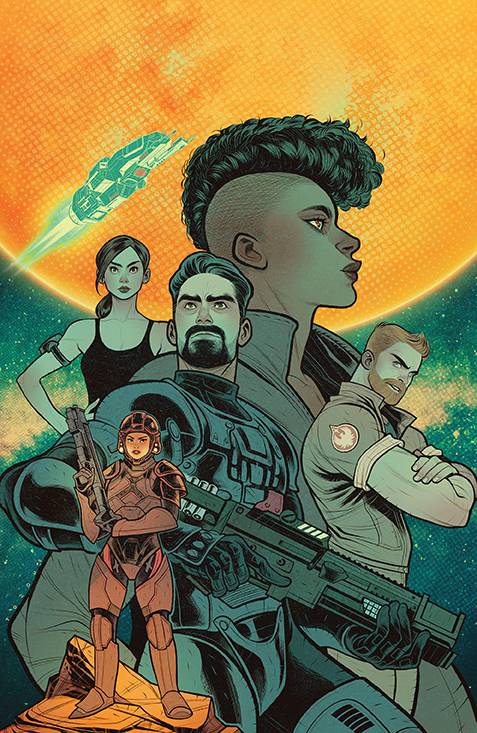 The Expanse: Dragon Tooth 5B Comic Elizabeth Torque Variant Boom! Studios 2023