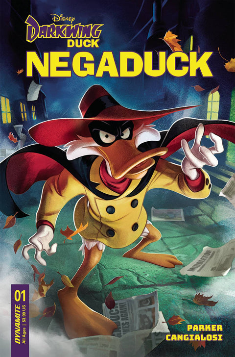 Negaduck 1G Comic Joshua Middleton Foil Variant Dynamite Entertainment 2023