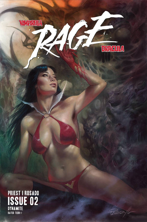 Vampirella / Dracula: Rage 2A Comic Lucio Parrillo Regular Dynamite Entertainment 2023