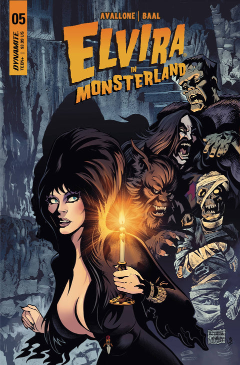 Elvira In Monsterland 5A Comic Dynamite Entertainment 2023