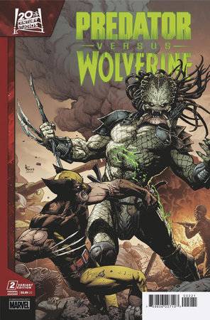 Predator vs. Wolverine 2B Comic Gary Frank Variant Marvel Comics 2023