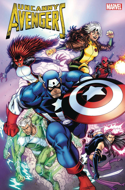 Uncanny Avengers, Vol. 4 3B Comic Nick Bradshaw Connecting Variant Marvel Comics 2023
