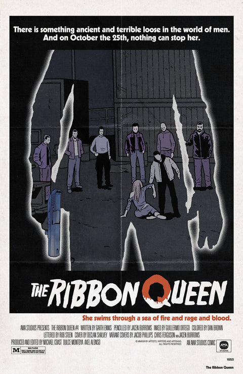 The Ribbon Queen 4C Comic Jacen Burrows Variant AWA Studios 2023