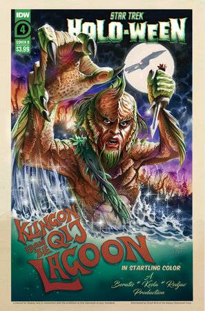 Star Trek: Holo-Ween 4B Comic Andy Price Variant IDW Publishing 2023