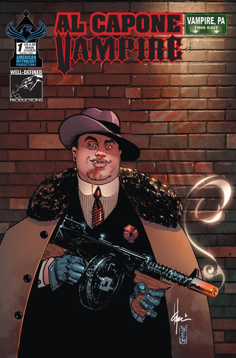 Al Capone: Vampire 1A Comic American Mythology Productions 2023