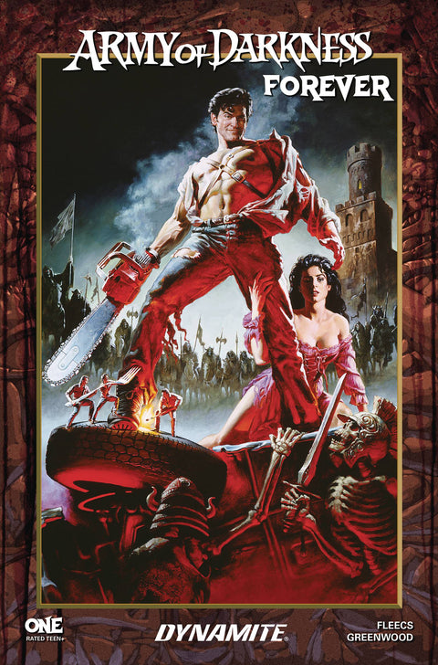 Army of Darkness Forever 1G Comic 1:10 Movie Poster Variant Dynamite Entertainment 2023