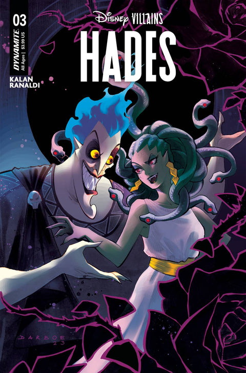 Disney Villains: Hades 3A Comic Karen S. Darboe Dynamite Entertainment 2023