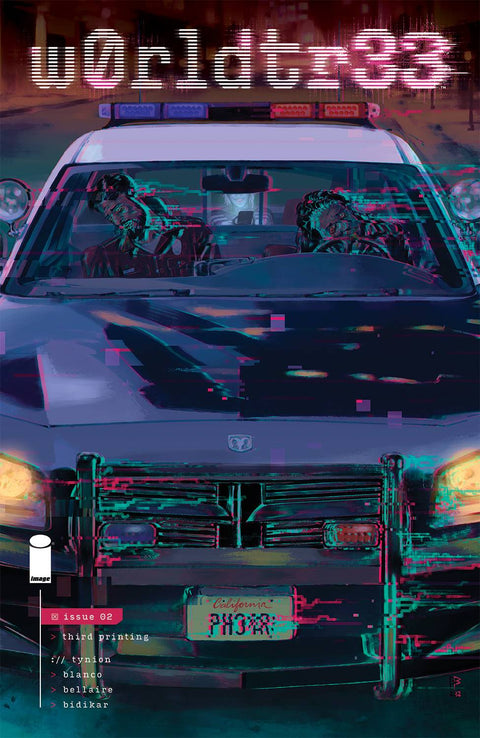 W0rldtr33 2J Comic 3rd print Image Comics 2023