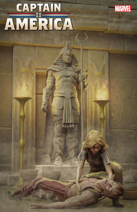 Captain America, Vol. 11 3C Comic Björn Barends Knights End Variant Marvel Comics 2023