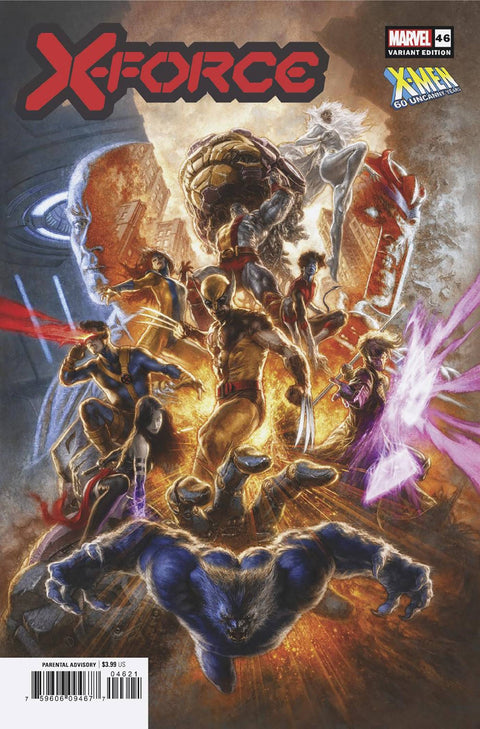 X-Force, Vol. 6 46B Comic Mauro Cascioli Variant Marvel Comics 2023