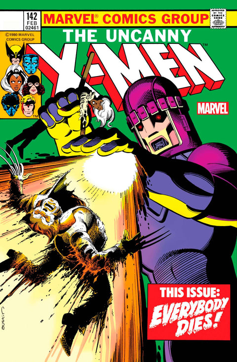 Uncanny X-Men, Vol. 1 142C Comic Facsimile Marvel Comics 2023