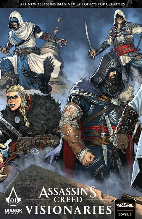 Assassin's Creed: Visionaries 1B Comic Massive 2023