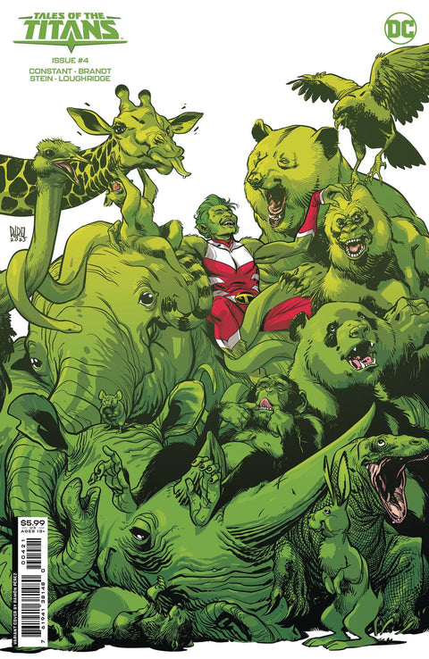 Tales of the Titans 4B Comic Ramón K. Pérez Variant DC Comics 2023