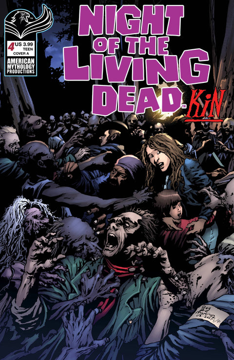 Night of the Living Dead: Kin 4A Comic American Mythology 2023