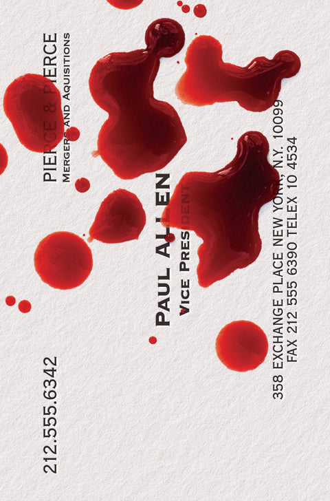 American Psycho 2C Comic Randall Bruder Variant Massive 2023